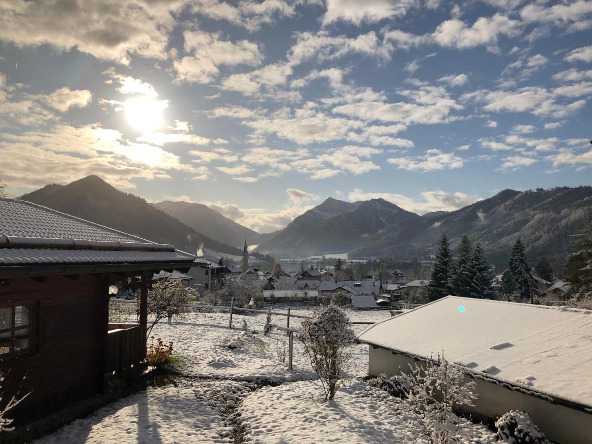 Ruhige Chalets Mit Seeblick In Zentraler Lage Schliersee Bagian luar foto